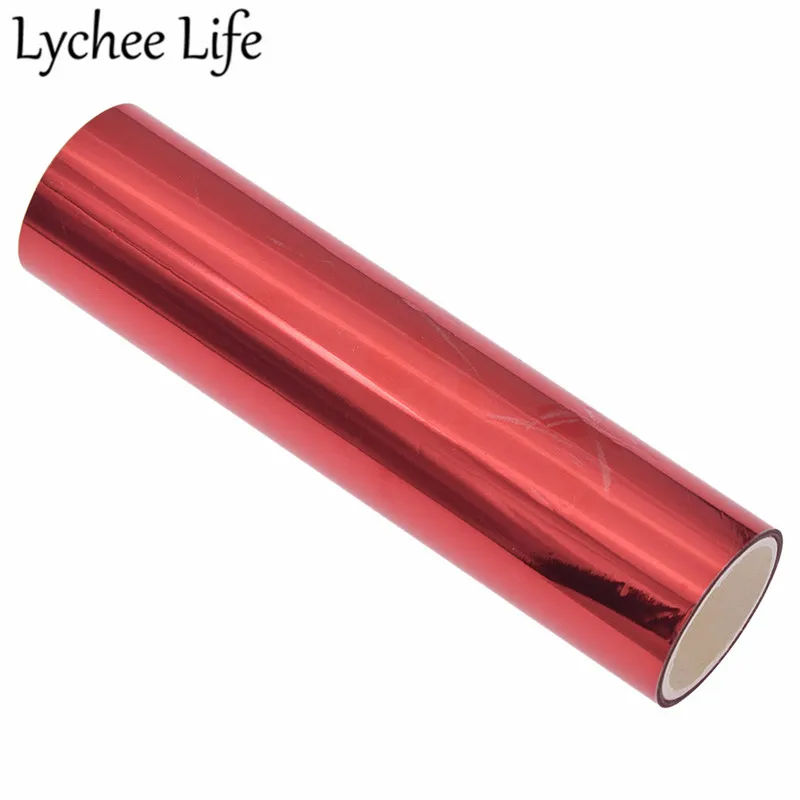 Lychee Life DIY Горячее тиснение фольгой бумага 5 м алюминиевая Лазерная Фольга бумага красочная фото деревянная визитная карточка рубашки украшения ткань