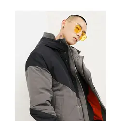 JIASIYUN новые зимние спортивные Стиль Для мужчин носить хлопок Короткие с капюшоном в стиле пэчворк хлопковые пальто теплая Для мужчин зимние