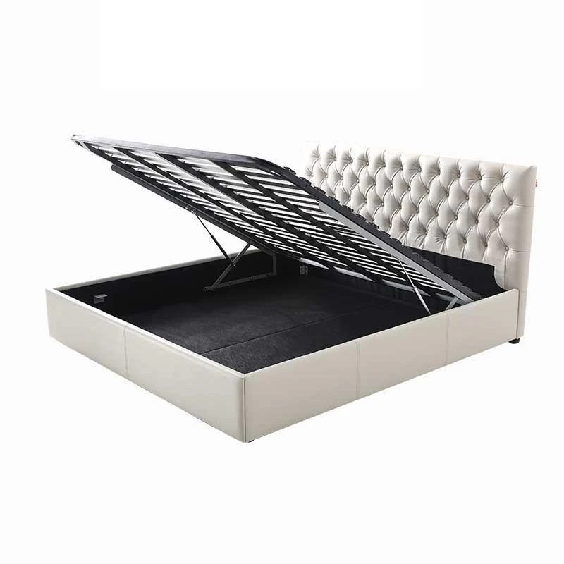 

Literas Modern Mobili Per La Casa Infantil Meuble De Maison Box Set Frame Leather Mueble Cama Moderna bedroom Furniture Bed