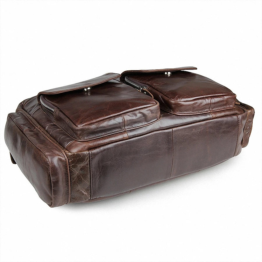 Geschäfts Mann Tote Herren Herren Zoll Taschen Echtes 15 Li Umhängetasche Leder Reisetaschen taschen Männer 1284 Coffee Laptop Aktentasche qOAAtUX