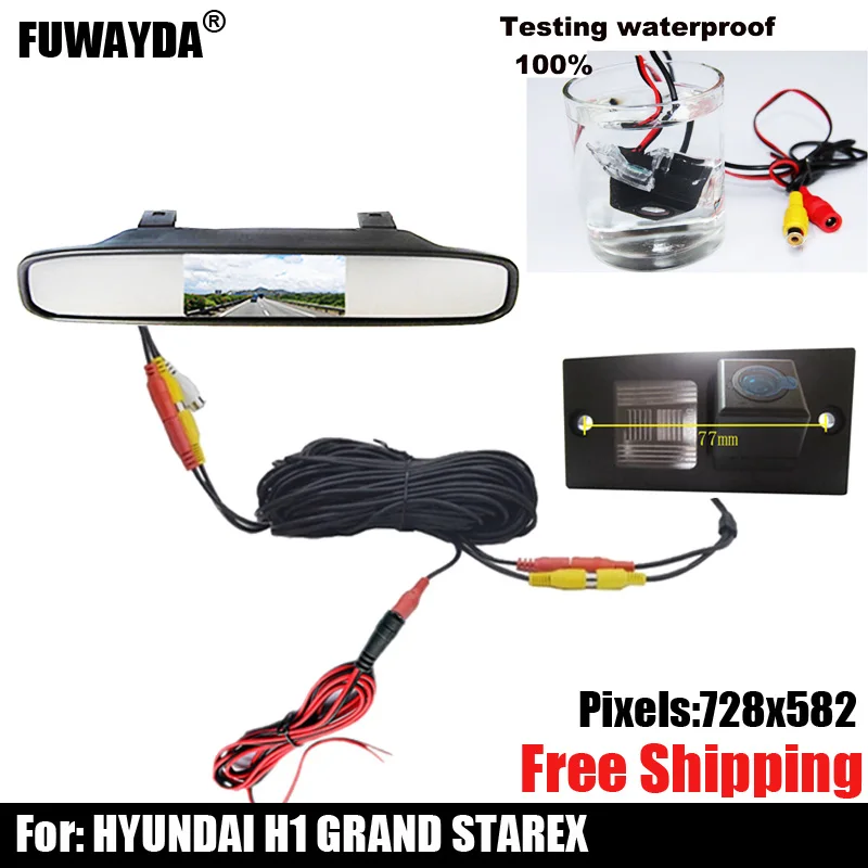 

free shipping!!! SONY CCD Sensor Chip Special CAR REAR VIEW REVERSE BACKUP PARKING Safety CAMERA FOR HYUNDAI H1 GRAND STAREX
