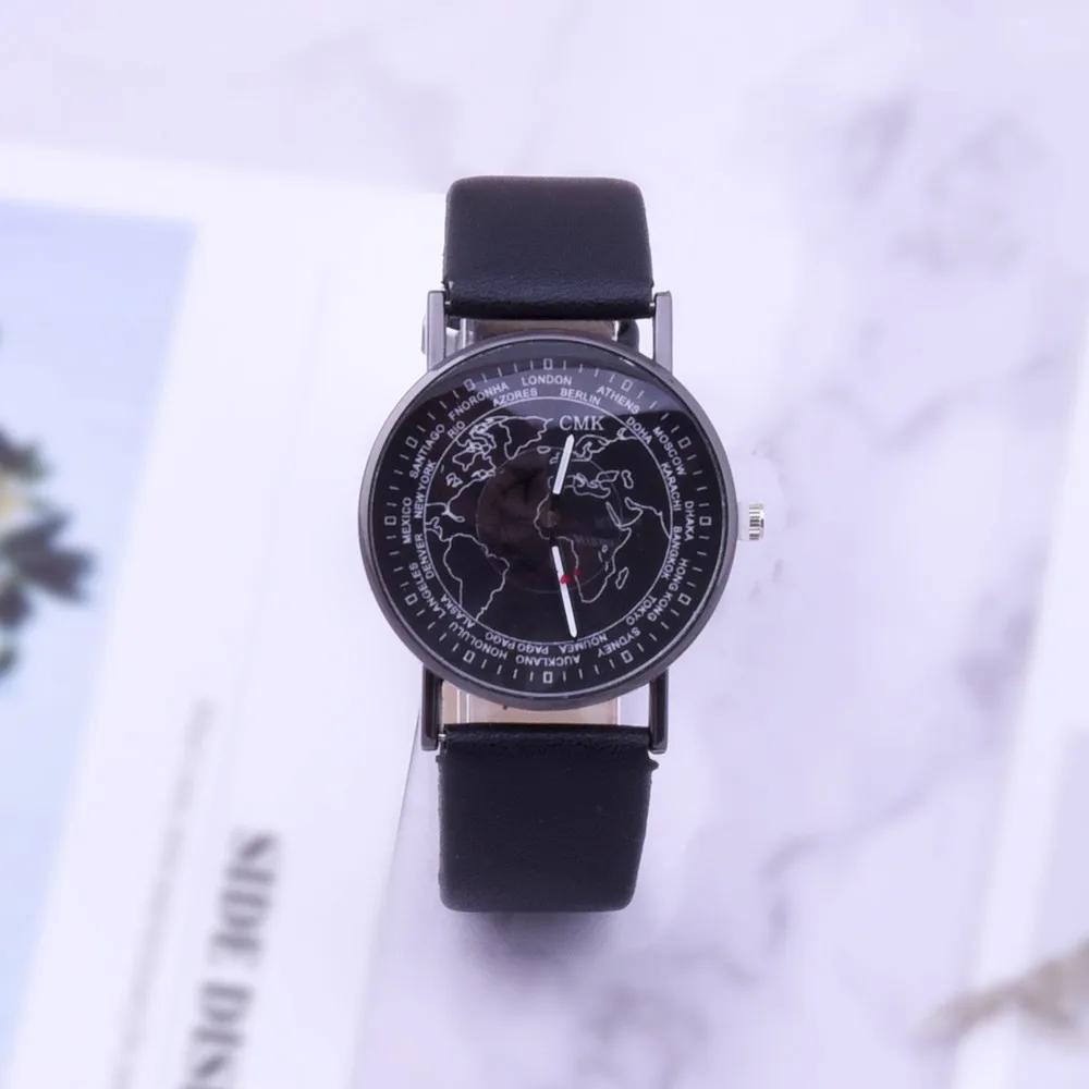 Fashion Women's Watch fashion time With World Map Quartz Watch For Gift who you love For 2018 Ladies Fashion Clock Fashion Women's Watch fashion time With World Map Quartz Watch For Gift who you love For 2018 Ladies Fashion Clock