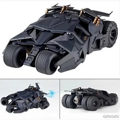 The Dark Knight Batman Batmobile Tumbler PVC Action Figure Collection in box