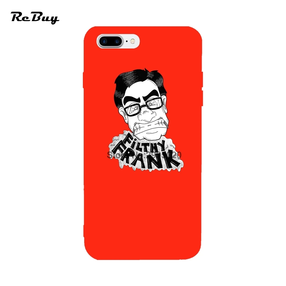 Filthy Frank Soft TPU Colorful Back Cover Cases For iPhone Case 6 6S 7 8 X Plus 4.7/5.5 Inch |