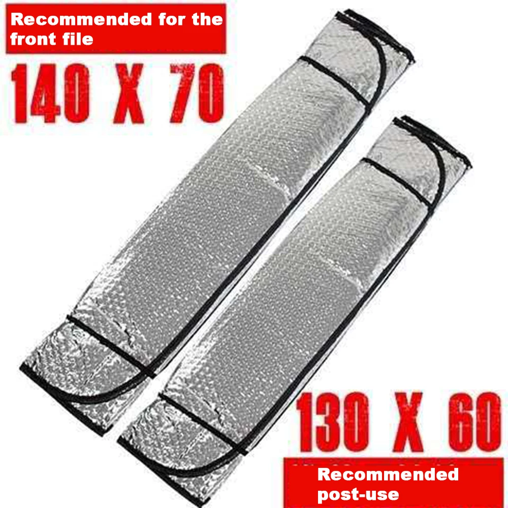 

Car Styling Folding Jumbo Front Rear Car Window Sun Shade Auto Visor Windshield Block Cover Car Windshield Sunshade