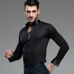 Camisa de Baile para Hombre Camisa de Manga Larga para Hombre Adulto Traje de Baile Moderno Traje de Baile Latino Ropa de Baile de Samba de Rumba B-4230 Camisa de Baile para Hombre Camisa de Manga Larga para Hombre Adulto Traje de Baile Moderno Traje de Baile Latino Ropa de Baile de Samba de Rumba B-4230