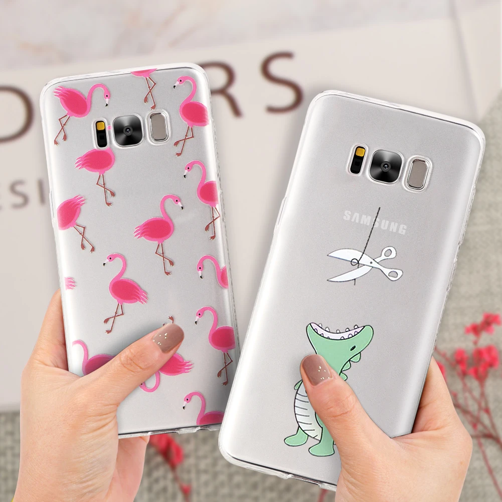 

Flamingo TPU Case For Samsung Galaxy Note 4 8 9 5 M20 M10 M30 A10 A30 A50 A5 2016 2017 A6 A7 A8 A9 S8 S9 S10 Plus 2018 Capa Case