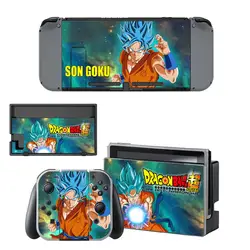 Dragon Ball Супер Nintend переключатель кожи Стикеры Nintendoswitch Vinilo стикеры s для Nintendos консоли коммутатора Joy-Con Dock