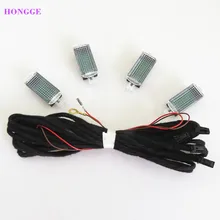HONGGE светодиодный подножки+ кабель для VW Jetta Golf Passat Octavia Seat Leon Alhambra A4 A6 A7 A8 Q3 Q5 TT 3AD 947 409 3AD947409