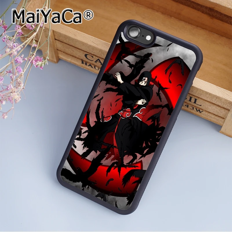 MaiYaCa Naruto Itachi Sharingan Print Soft TPU Mobile ...