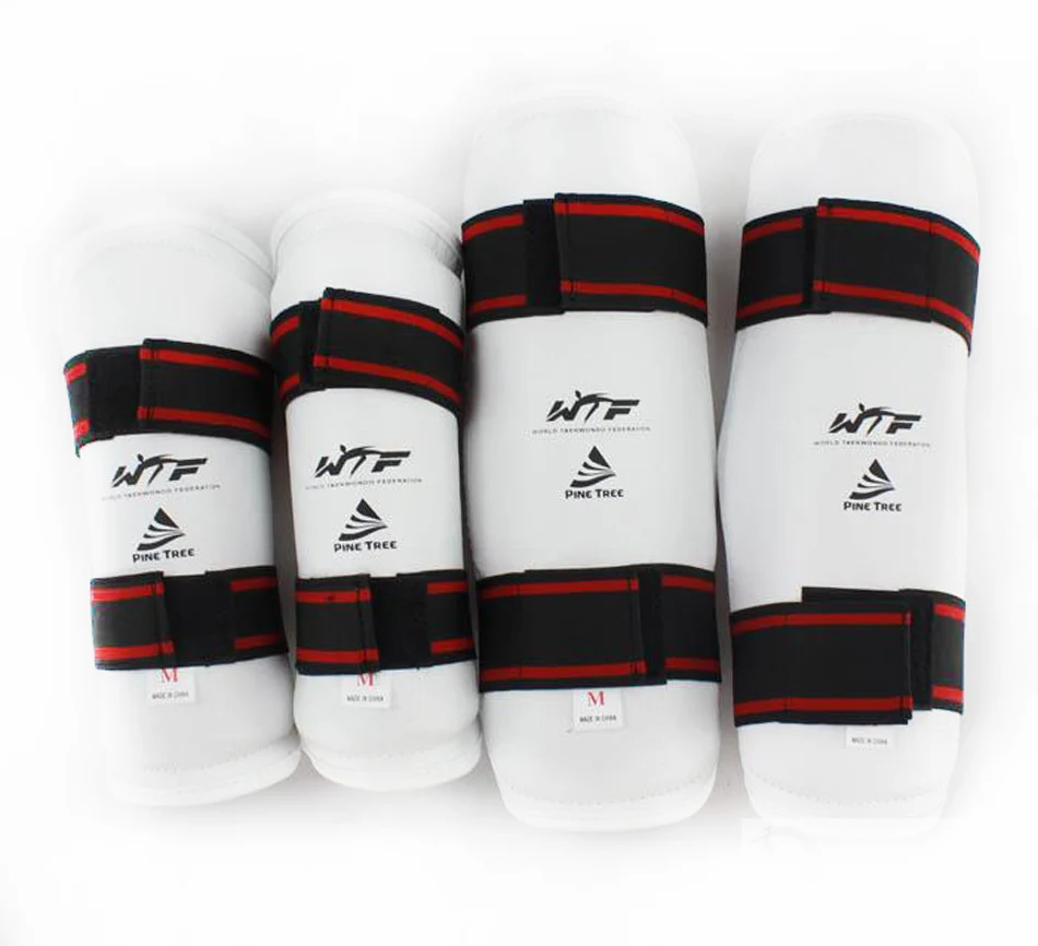 

4pcs Taekwondo Protector WTF Caneleira Shin Guard Taekwondo Arm Guard Leg Guards Taekwondo-protector High Boxing Sets