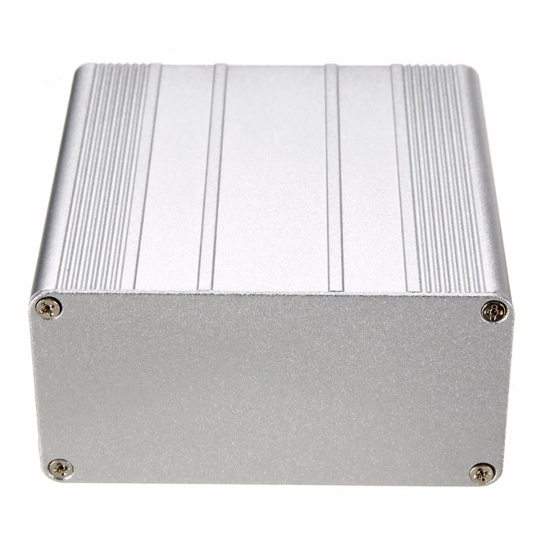 Алюминиевый корпус чехол для электронного проекта Чехол DIY PCB чехол для приборной коробки с коррозионностойкой 100x100x50 мм