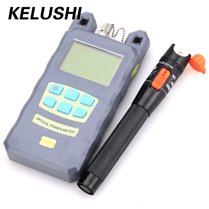 70~+10dBm SC//FC Cable Tester Handheld All-in-one 1mW Fiber Optic Power Meter