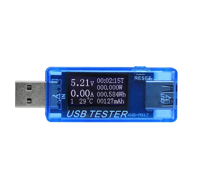 Вольтметр 8 В1 QC2.0 3,0 4-30 в электрическая мощность USB Емкость тестер напряжения измеритель тока монитор вольтметр Амперметр