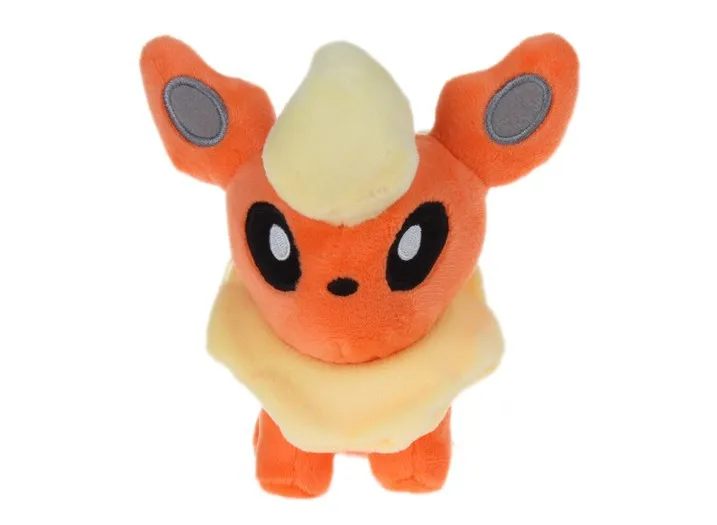 

Anime Figure Soft Plsuh Stuffed Animal Doll Q Version Flareon Kids Toys