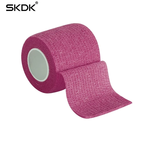 SKDK 4,5 MColorful Sport elastopast Спортивная эластичная повязка самоклеющаяся лента для защиты от артроза лодыжки - Цвет: Розовый