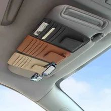 Автомобильный cd коллекционный pu кожаный мешок для mini cooper s R50 R56 R60 F55 F56, для benz smart fortwo и т. д