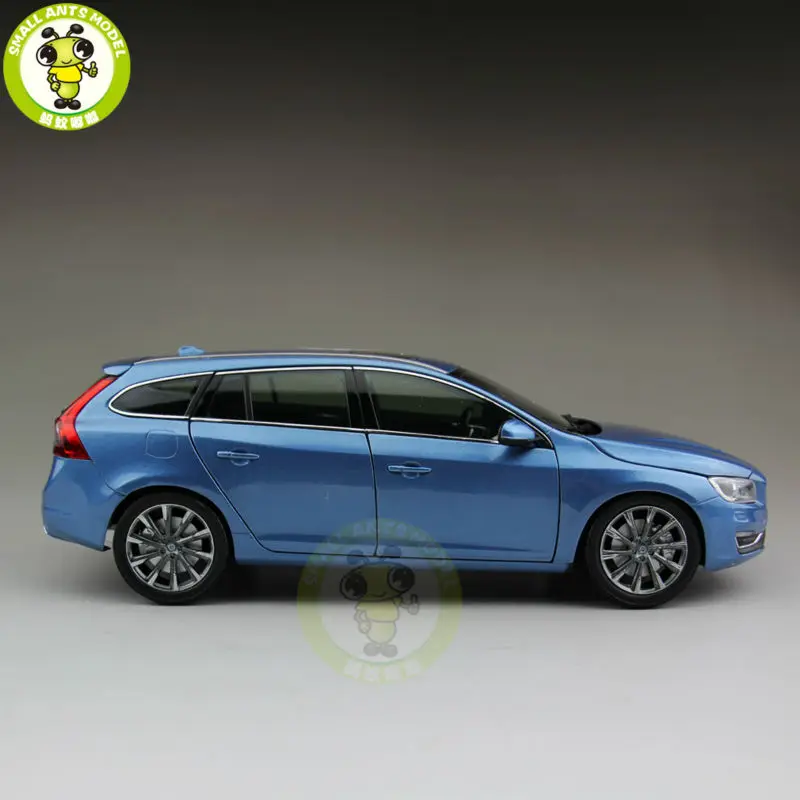 1/18 Volvo V60 T5 универсал литая модель автомобиля мощность синий