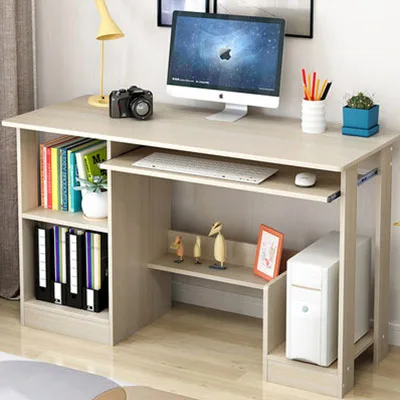 Простой компьютерный стол, современный офисный стол, студенческий письменный стол для учебы, высокое качество, обучающий стол, мебель для дома - Цвет: HH418800CS8