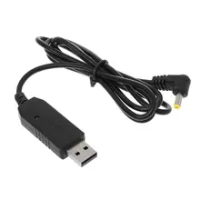 USB зарядное устройство кабель с индикатором светильник для высокой емкости BaoFeng UV-5R расширение батареи BF-UVB3 плюс Batetery Ham аксессуары
