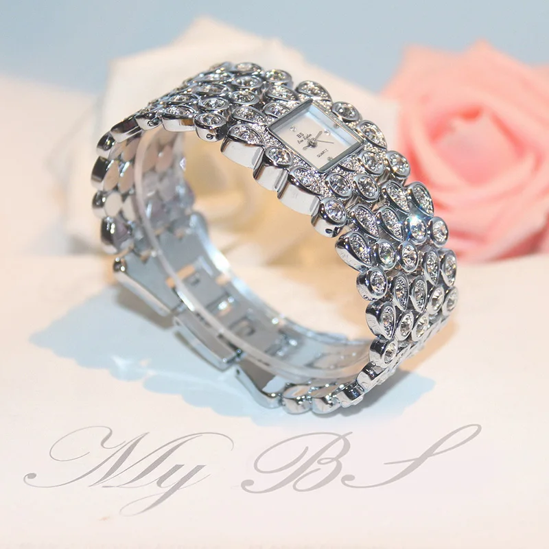 

2017 Women Quartz Watches Luxury Diamond Famous Elegant Bangle Dress Watches Ladies Wristwatch Relogios Femininos saat ZDJ010