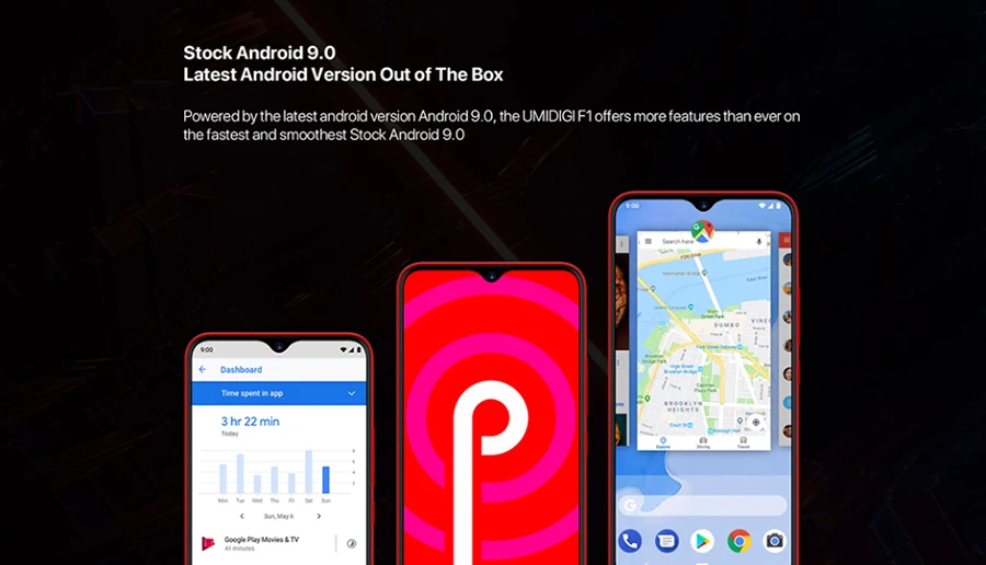 UMIDIGI F1 Android 9,0 6," капля FHD+ дисплей Helio P60 4 Гб ОЗУ 128 Гб ПЗУ 5150 мАч 18 Вт Быстрая зарядка смартфон NFC 16 мп телефон