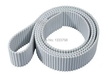 

Customized strong connection double teeth size 30 mm width AT10 pu timing jointed belt