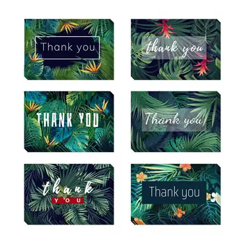 

48PCS Thank You Greeting Card Leaves Thanks Card Thanksgiving Card With Envelopes Super Cute And Stylish Nice And Perfect