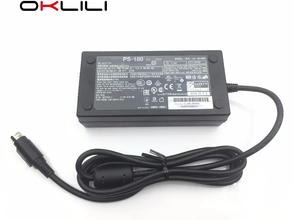 JAPAN NEW PS-180 AC Adapter Adaptor Power Supply for EPSON DM D110 D210 D500 TM H5000II H6000III H6000IV J7000 J7000P J7100 | Компьютеры и