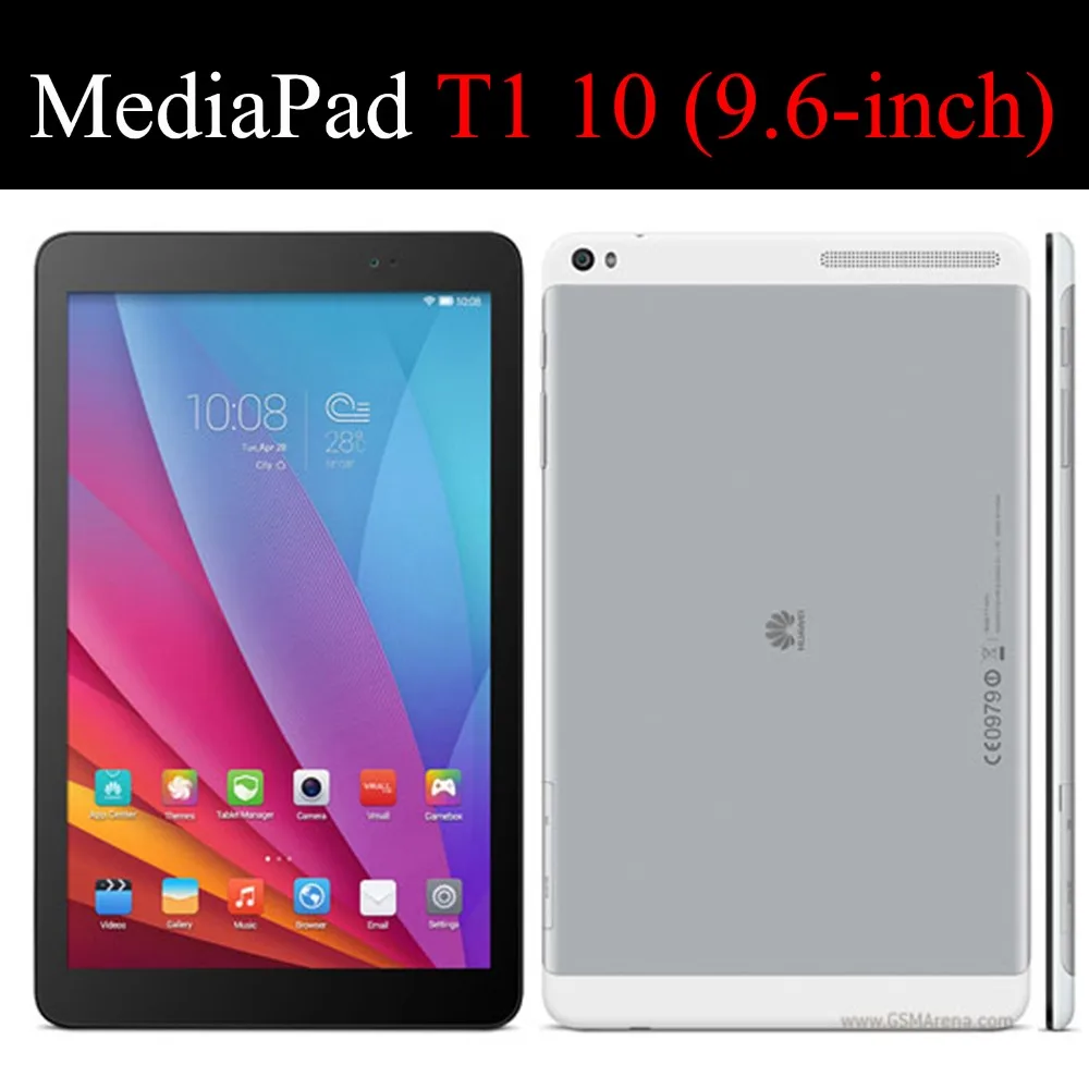 Для Huawei Медиа Pad T1 10 A21W A21L A23L 9 6 &quotчехол для планшета кожаный чехол Smart Стенд Крышка