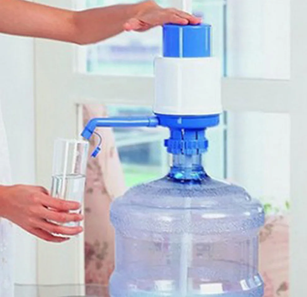 

Hand pressure Water Bottle Pump Dispenser Drinking Water Bottles Suction Unit Portable Water Dispenser Kitchen Tools