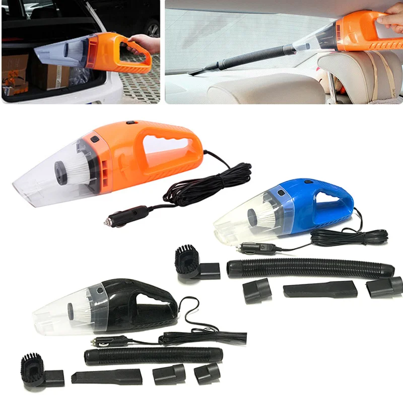 Newest Car Styling Vacuum 12V Auto Vacuum Cleaner 6 in 1 Handheld