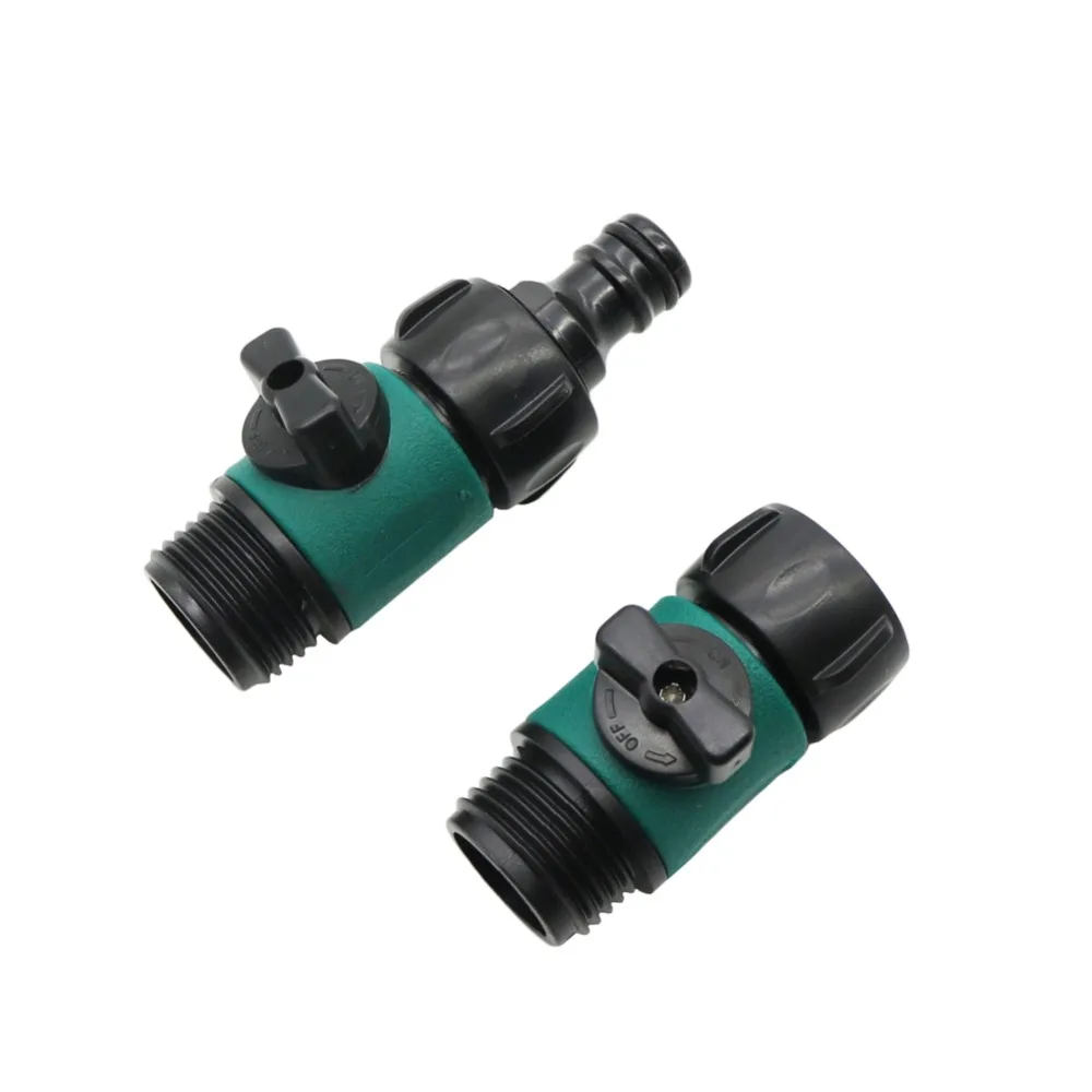 3/4" Male Thread Female Thread American Standard Quick Connector With Valve 16mm Nipple Joints
