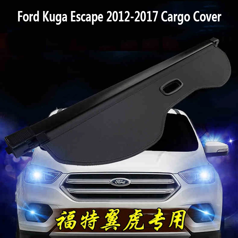 For Ford Kuga Escape 2012 2017 Rear Cargo privacy Cover Trunk Screen