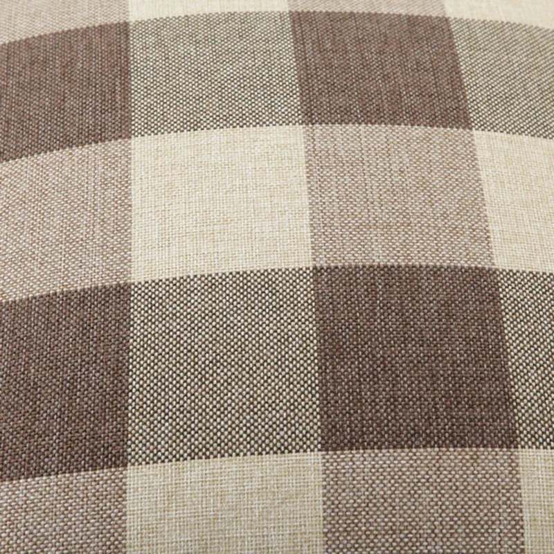 البوص وسادة تغطي أسود أحمر منقوشة مكتب صوفا ديكور رمي غطاء وسادة مربع المتوسط 45x45 سنتيمتر