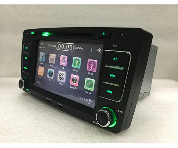 Flash Deal 2 din car radio dvd  Stereo Radio Player For Sk oda Octavia Laura 2004- 2013 a5 GPS Stereo BT System 10