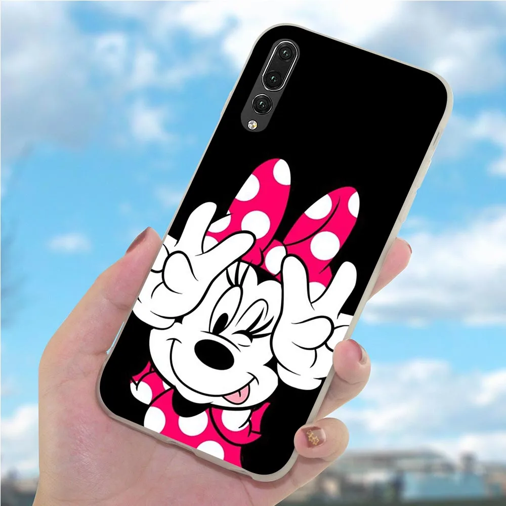 K0500307 Мягкий ТПУ чехол для huawei P8 Lite Минни Маус милые девушки чехол для телефона для P9 P10 P20 P30 P Smart mate 10 20 Pro - Цвет: K0500307
