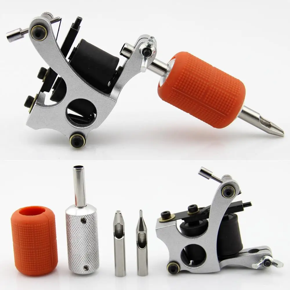 Coil Tattoo Kit Aluminium Alloy 10 Wraps Tattoo Coils Tattoo Machine