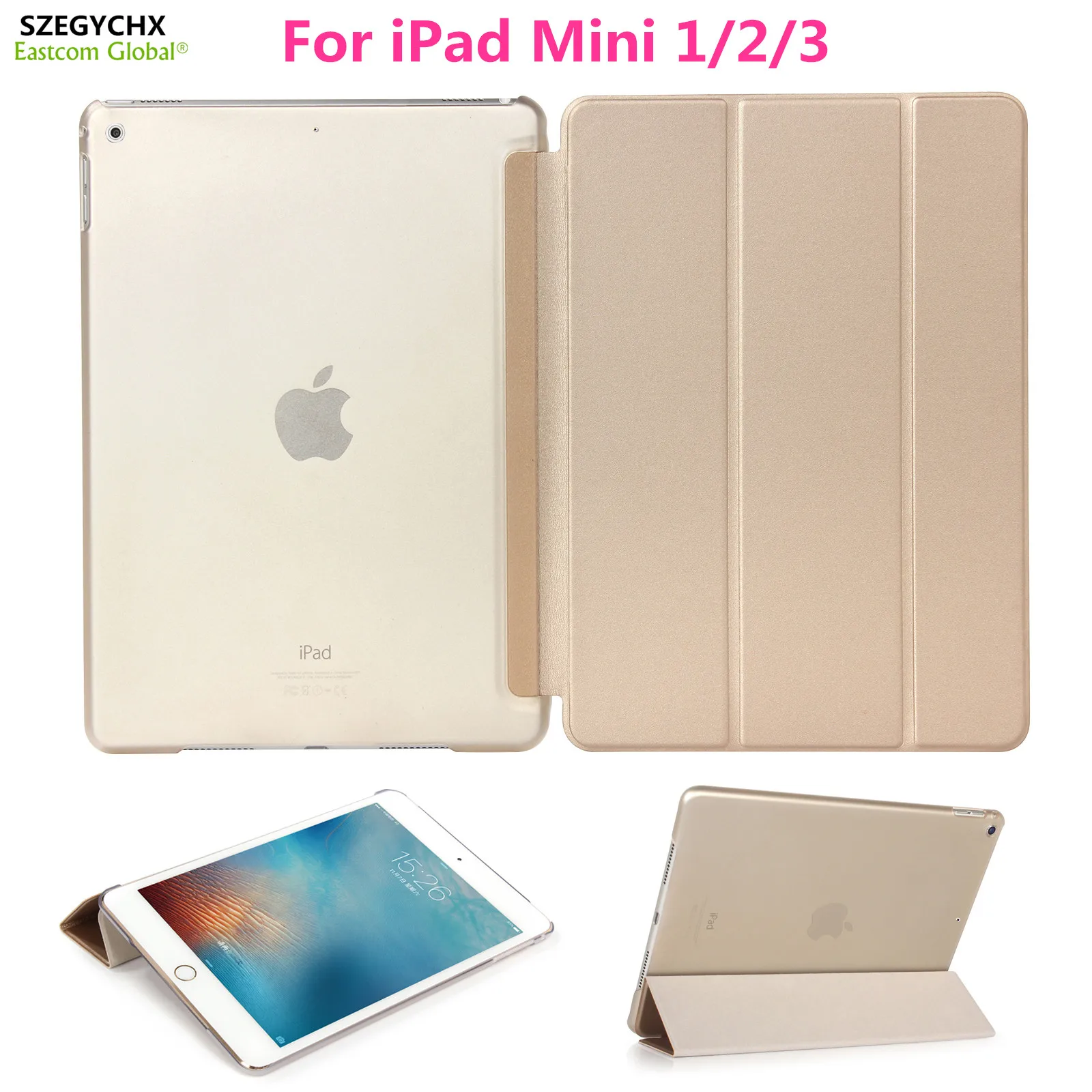 Tablet Case For ipad Mini 1 2 3 , SZEGYCHX Color PU Ultra Slim