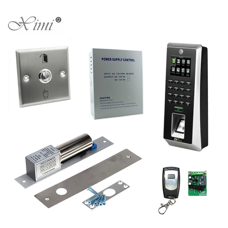 

TCP/IP Standalone Bioemtric Fingerprint Recognition Door Access Control System Door Security ZK F21 SilkID Access Control