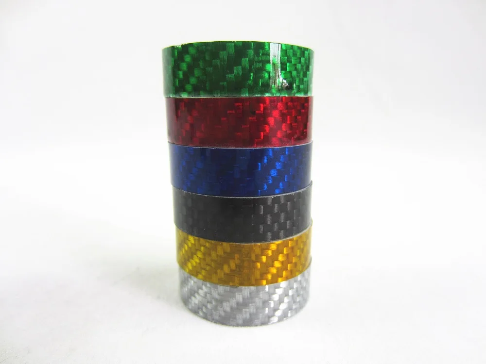 

1 1/8" 5mm 10mm 20mm Carbon Fiber Color Washer Bike Bicycle Headset Stem Spacers Kit For Bike Fix Refit