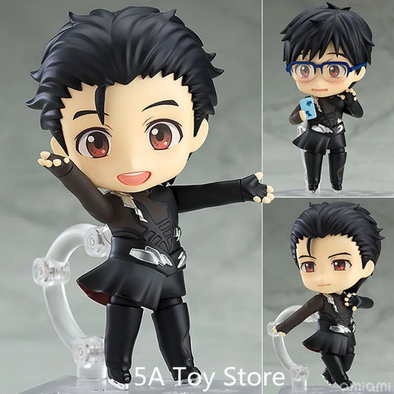 

Anime Figure Yuri on Ice Katsuki Yuri Nendoroid 741# PVC Action Figure Collectible Model Toy Retial Box 10cm