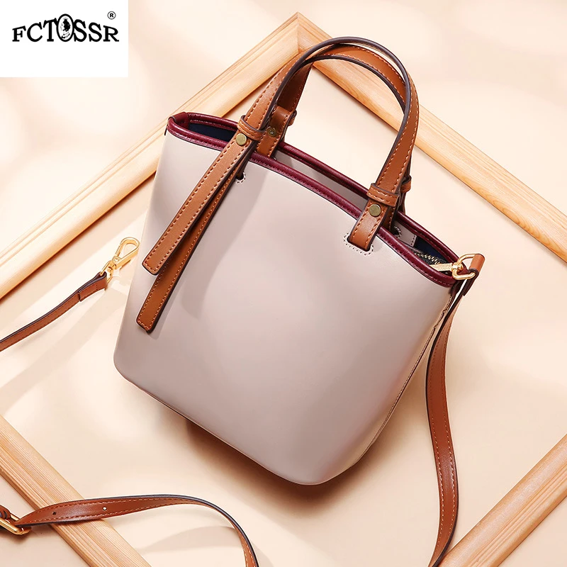 الصيف الجديدة الإناث بسيطة جلدية Crossbody حقيبة الفاخرة النساء الأعلى مقبض حقيبة كبيرة قدرة حمل حقيبة أزياء سيدة دلو حقيبة