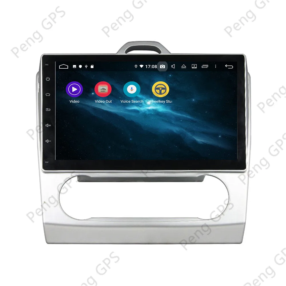 Sale 10.1" 4G+64G car radio multimedia Android9.0 dsp  For Ford focus 2007 2008 -2011 navigation multimedia stereo automatic Headunit 2