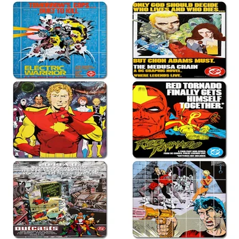 

Vintage 1900s Comics Electric Warrior Nature Rubber Table Mouse Pad Laptop Computer Enclosure Mousepad Mat