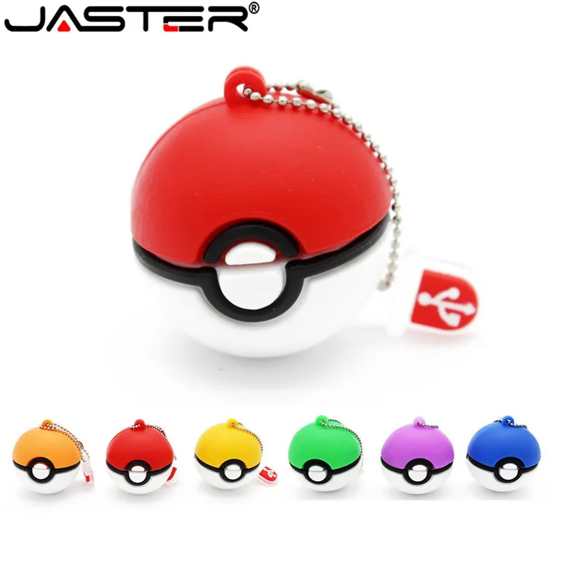 

JASTER wholesale Cartoon USB Memory Stick Elf ball usb 4/8/16/32/64GB Pendrive Hot Sale creative gifts free shipping