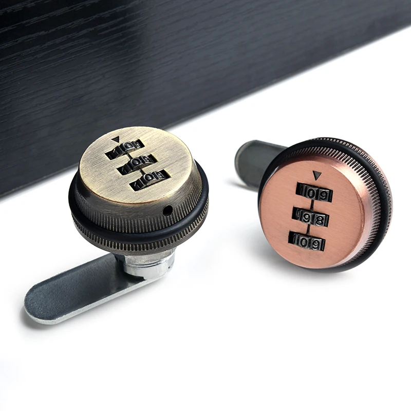 NAIERDI-Combination Cabinet Lock, Zinc Alloy senha Locks,