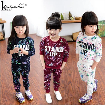 

Autumn Toddler Girl Clothes Sets Long Sleeve Tracksuit For Kids Clothes Girls Sport Suit Outfit Girls Clothes Children Clothing