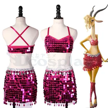 

Zootopia Gazelle cosplay Costume