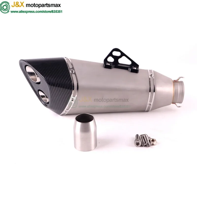 MT-03 MT03 R25 R3 глушитель для мотоцикла полная система контактная средняя труба+ выхлопная труба для Yamaha R25 R3- слипоны